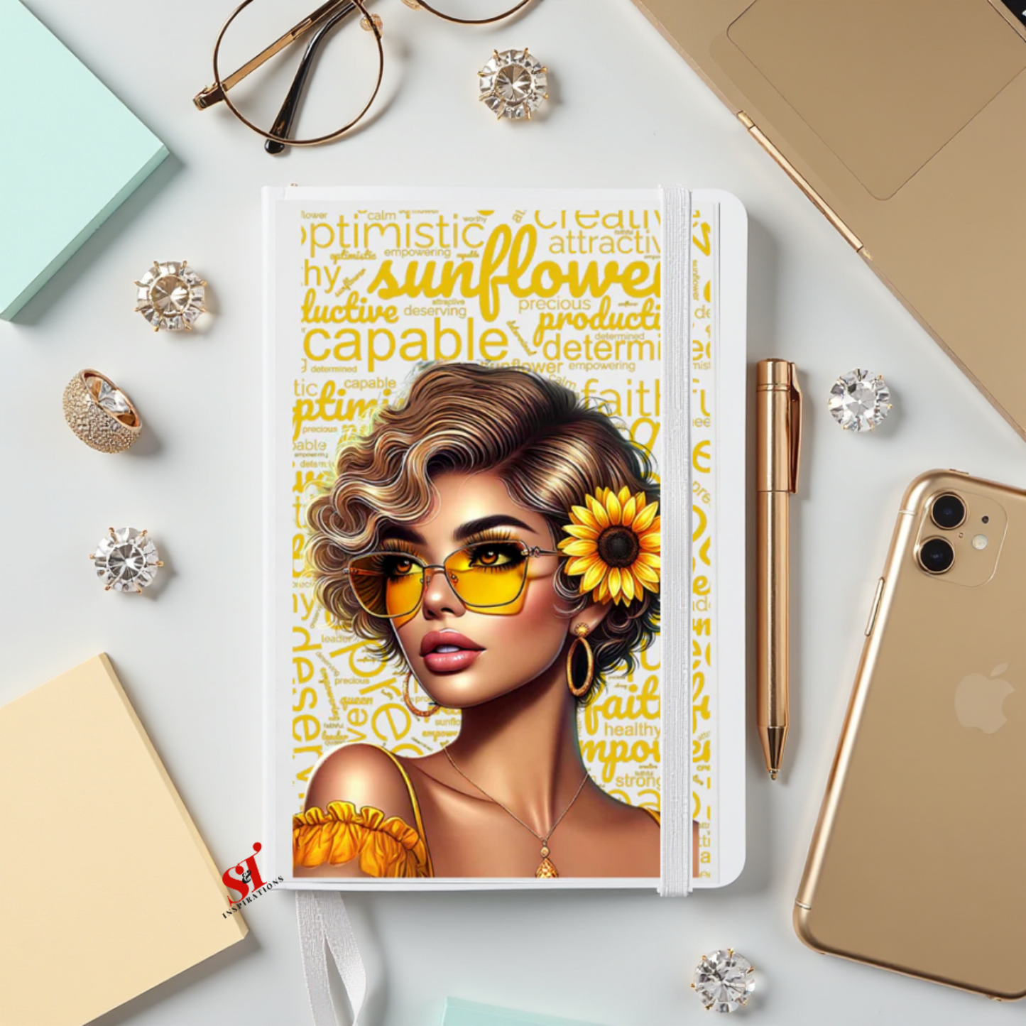 Empowering Sunflower Journals (Vanilla)