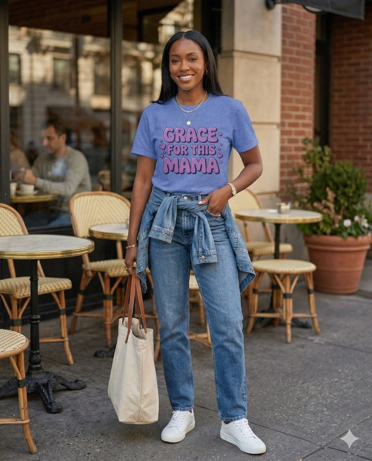 Grace for the Mama T-Shirt — Soft Mom Reminder Tee