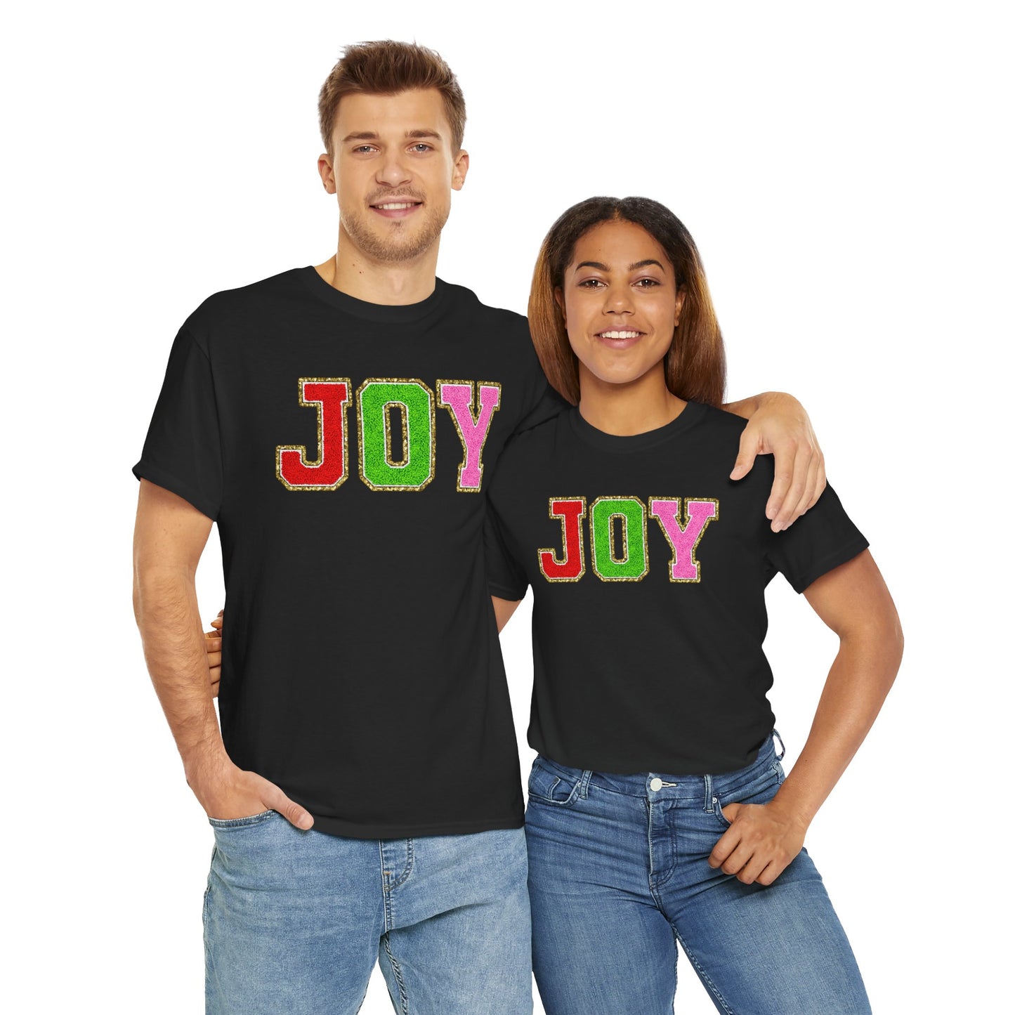 "Joy" Holiday Shirt Cotton Tee