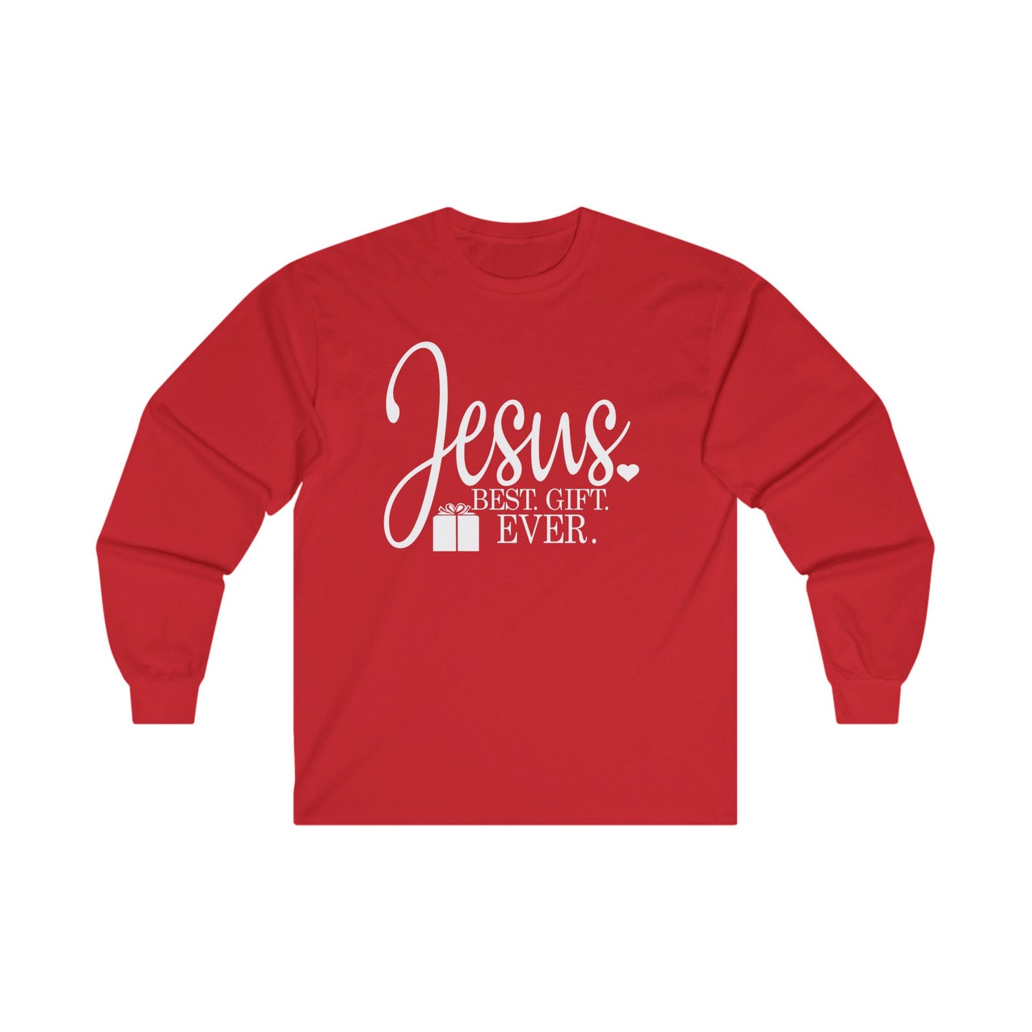 Jesus The Best Gift Ever Ultra Cotton Long Sleeve Tee