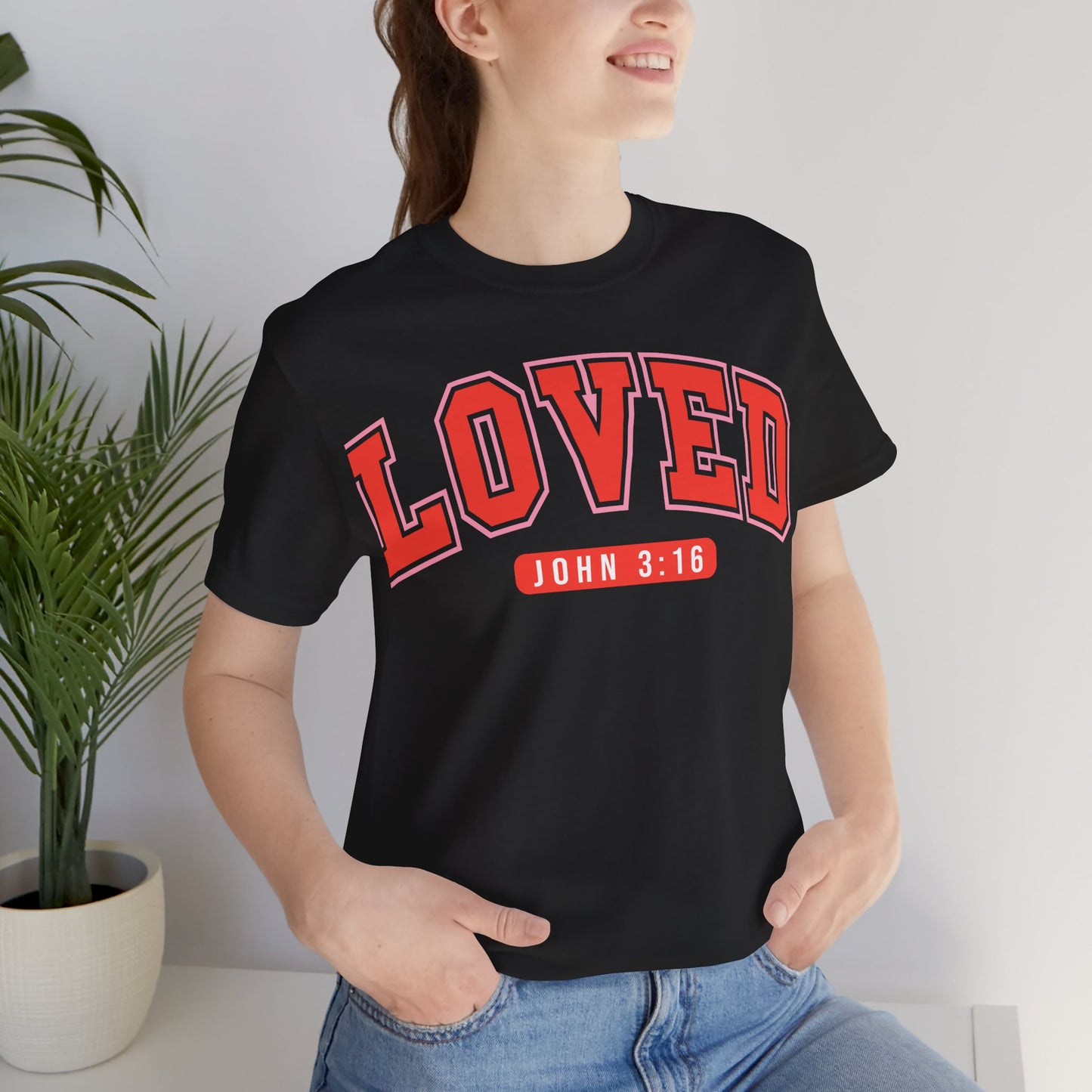 Love Like Jesus T-Shirt - Christian Apparel, Faith-Based Shirt, Inspirational Tee for Women