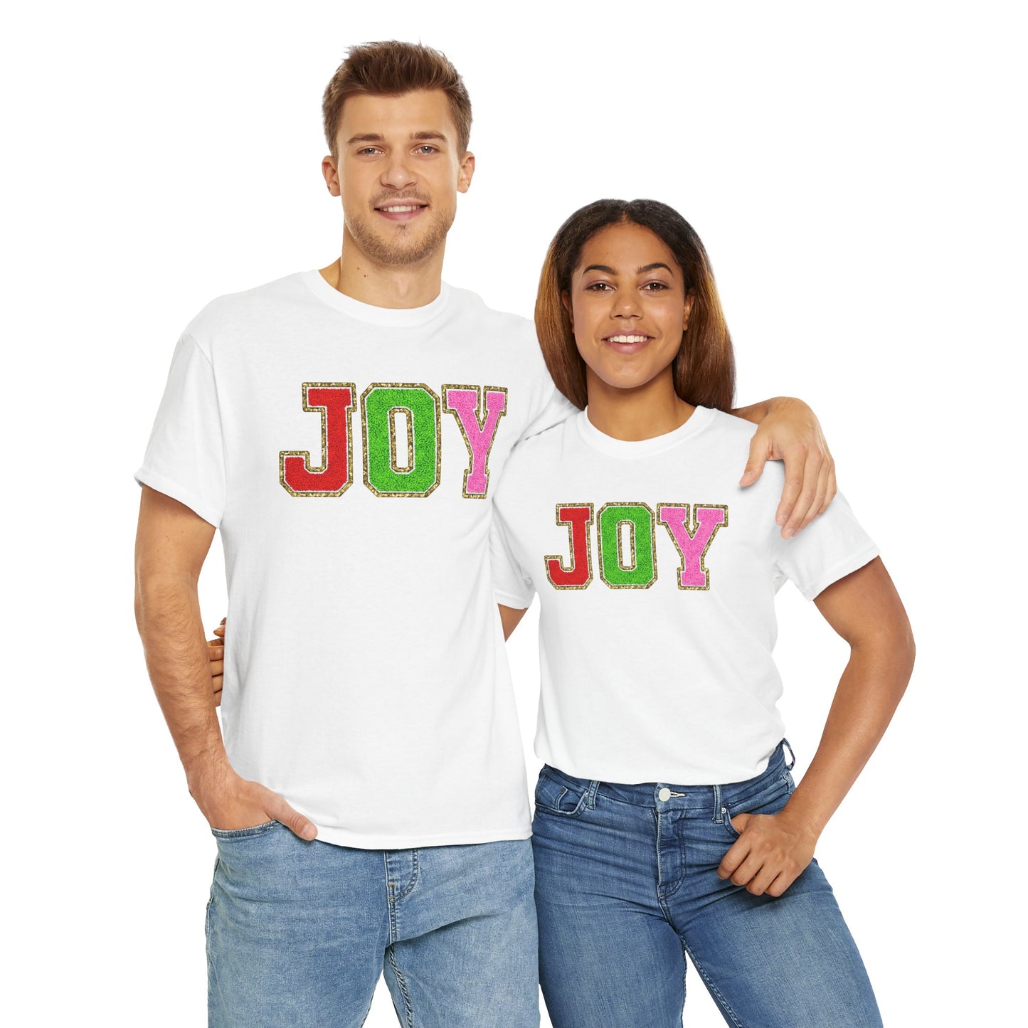 "Joy" Holiday Shirt Cotton Tee