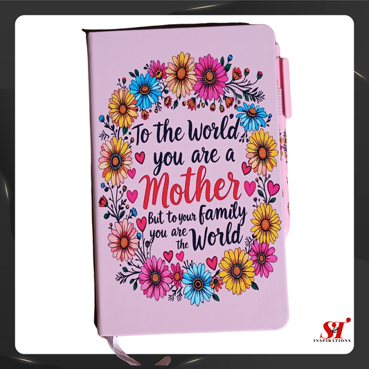 “To the World You Are a Mother” Floral Journal