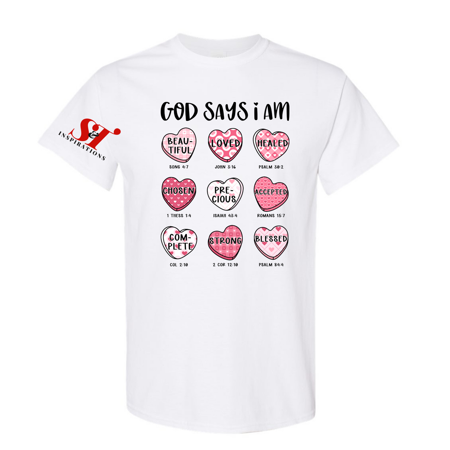 God Says I Am T-Shirt – Faith Meets Confidence