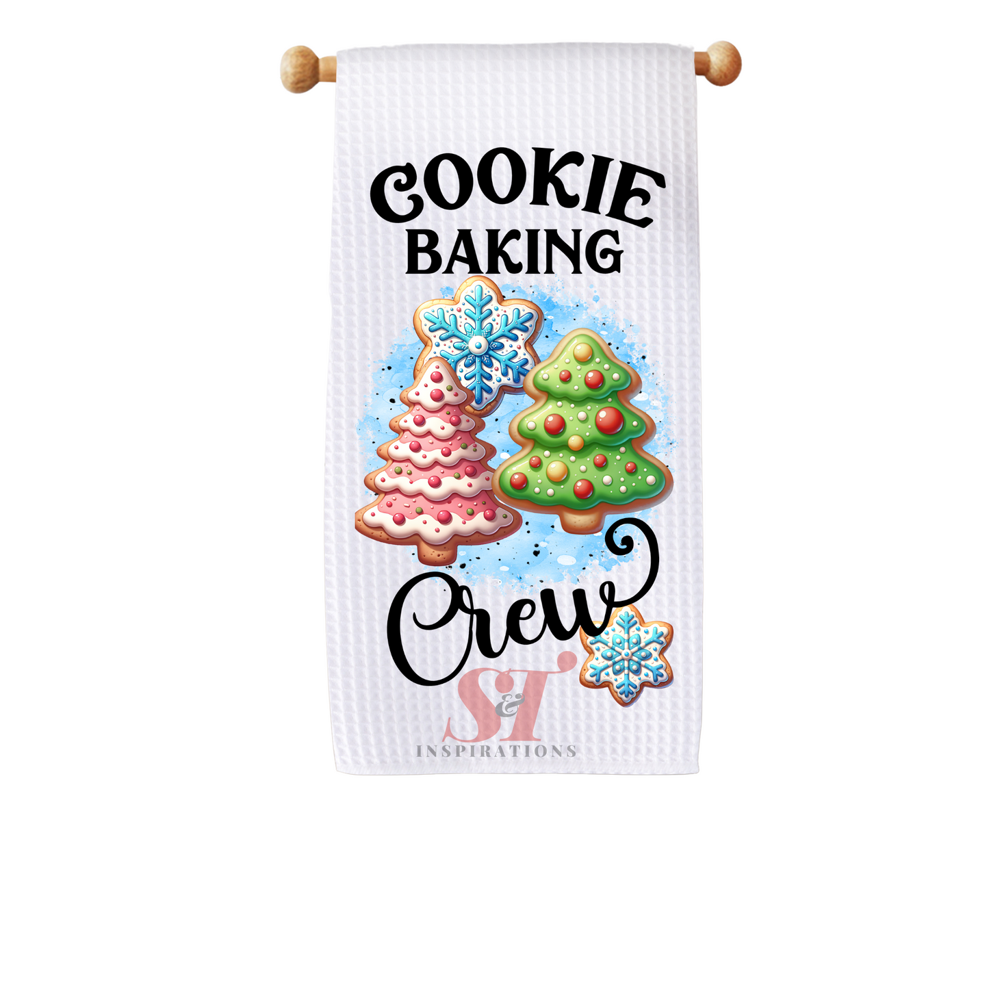 Cookie Baking Crew Kitchen Towel