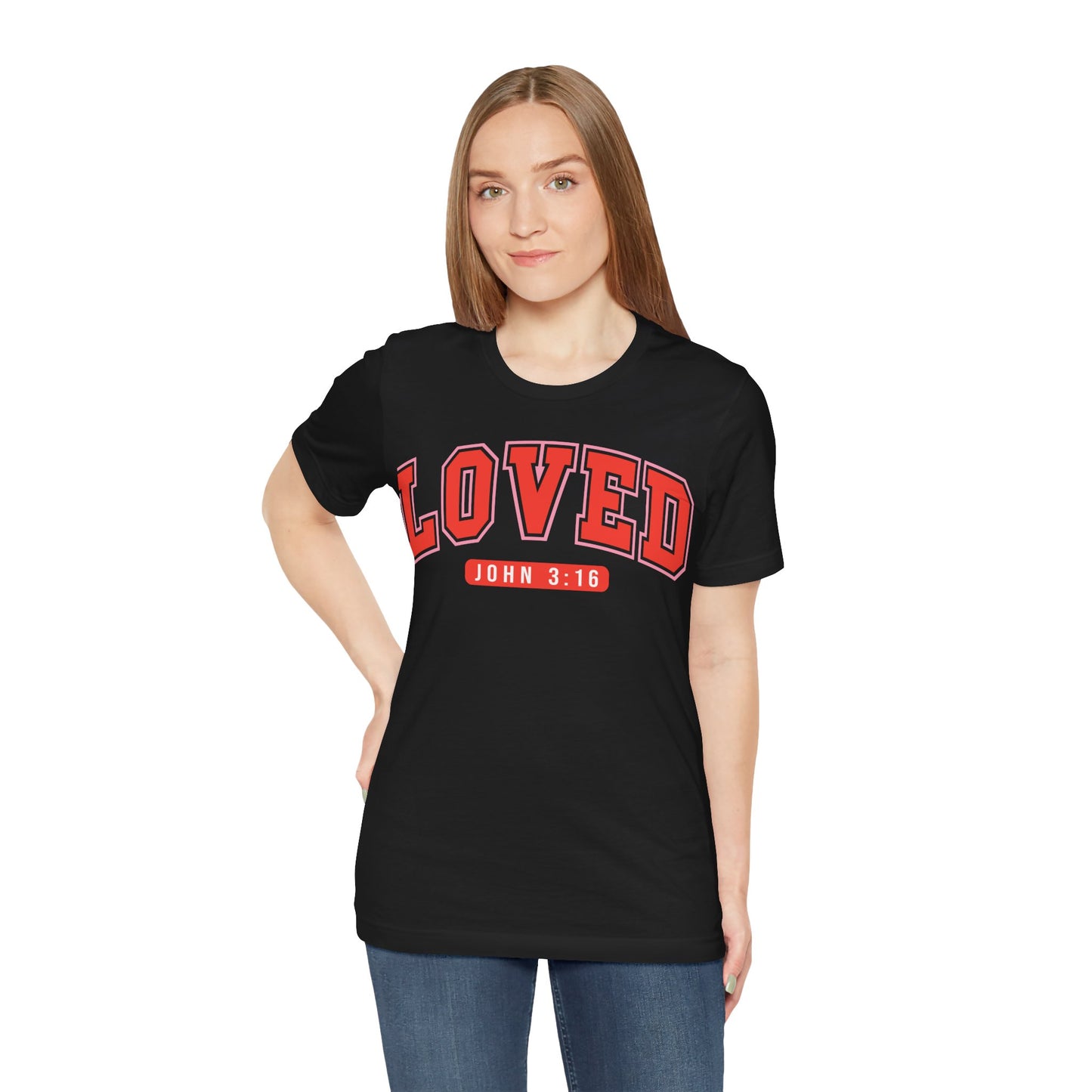 Love Like Jesus T-Shirt - Christian Apparel, Faith-Based Shirt, Inspirational Tee for Women