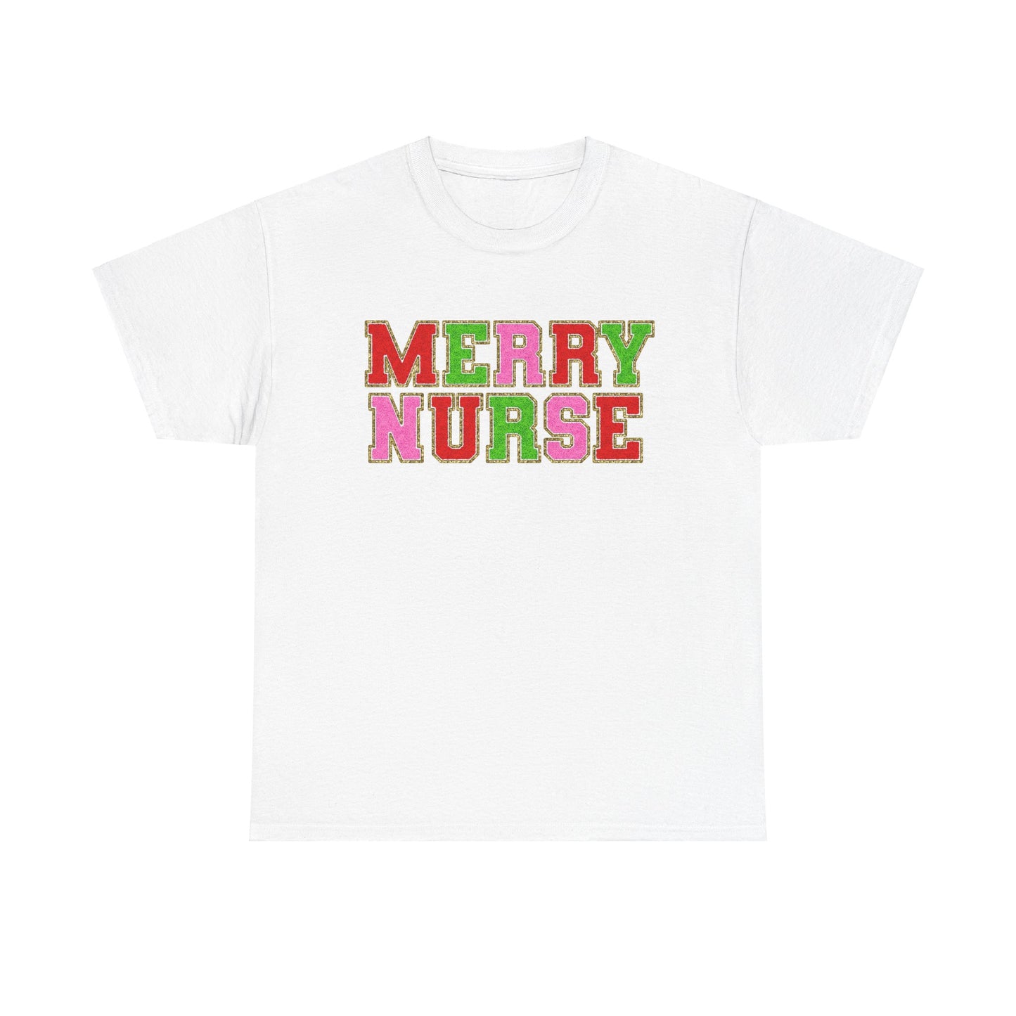 Merry Nurse" Holiday Shirt – Festive Cheer for Healthcare Heroes