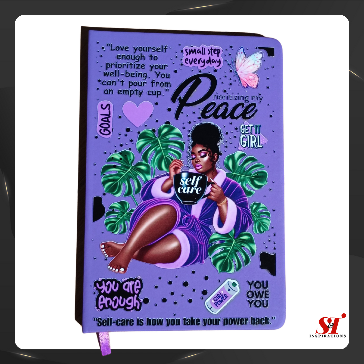 Prioritizing My Peace: A Self-Care & Empowerment Journal"