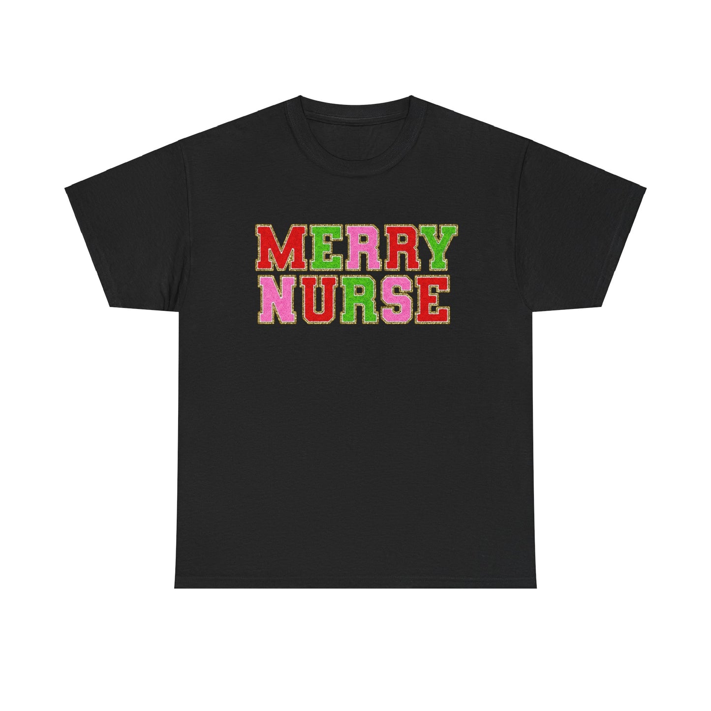 Merry Nurse" Holiday Shirt – Festive Cheer for Healthcare Heroes