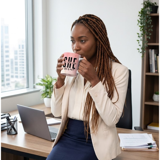 You Are Enough Affirmation Mug | Inspirational Gift for Her
